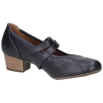 Relife Spangenpumps in blau