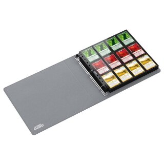 Ultimate Guard Supreme Collectors Album QuadRow 3-Ring XenoSkin SLIM - Schwarz