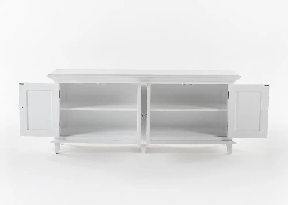 Novasolo Küchenbuffet Skansen Verstellbare Regale, Double-Bay Hutch Kabinett