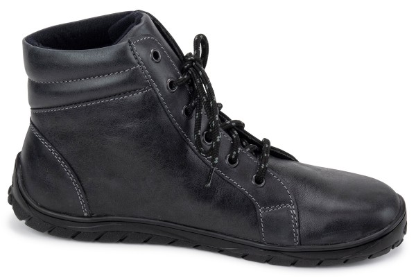 Fare Bare |vB ~ HighCut Leder Schnürer ~ Schwarz