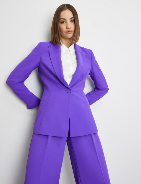 Taillierter Blazer aus feiner Qualität