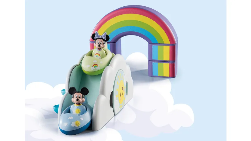 PLAYMOBIL 71319 1.2.3 & : Mickys & Minnies Wolkenhaus 71319