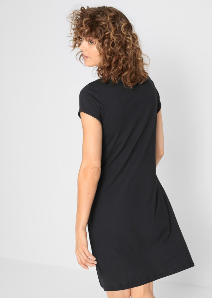 Shirtkleid, Kurzarm
