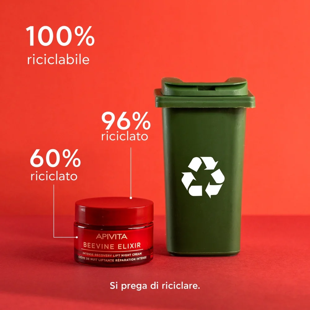 Crema de noche regeneradora y lifting intensivo Beevine Elixir - Tratamiento nocturno antiarrugas, tratamiento facial lifting nocturno