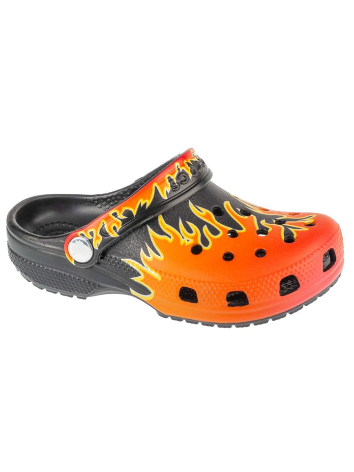 Crocs Crocs Classic Flames Clog Kids in Schwarz günstig kaufen