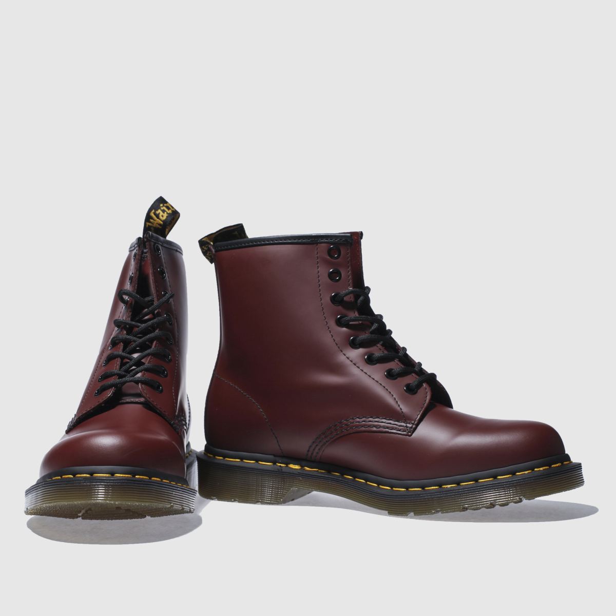 Dr Martens 1460 stövlar i vinröd
