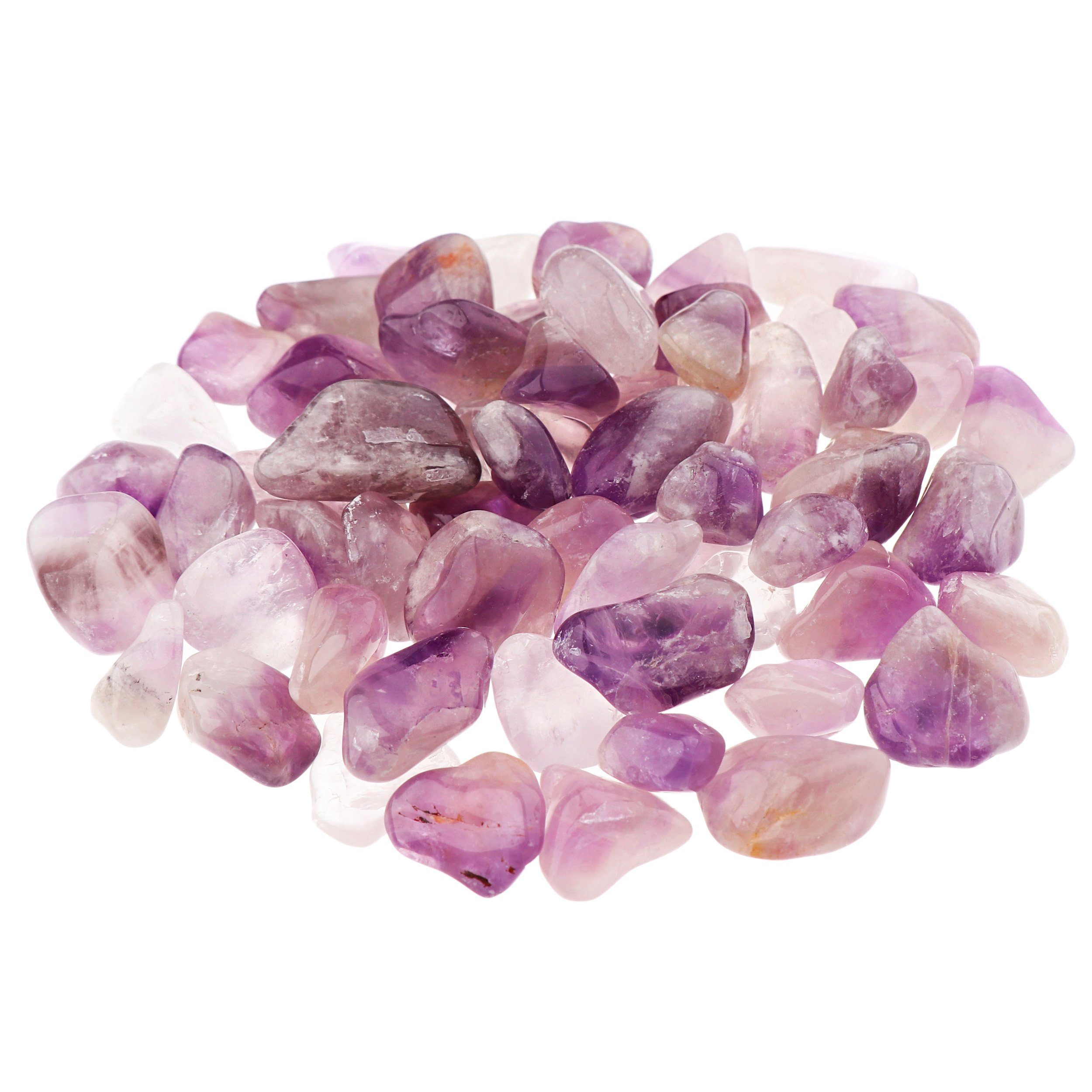 NKlaus Mineralstein 900g Amethyst Quarz Edelstein 25 - 35mm Heilsteine Kristallstruktur