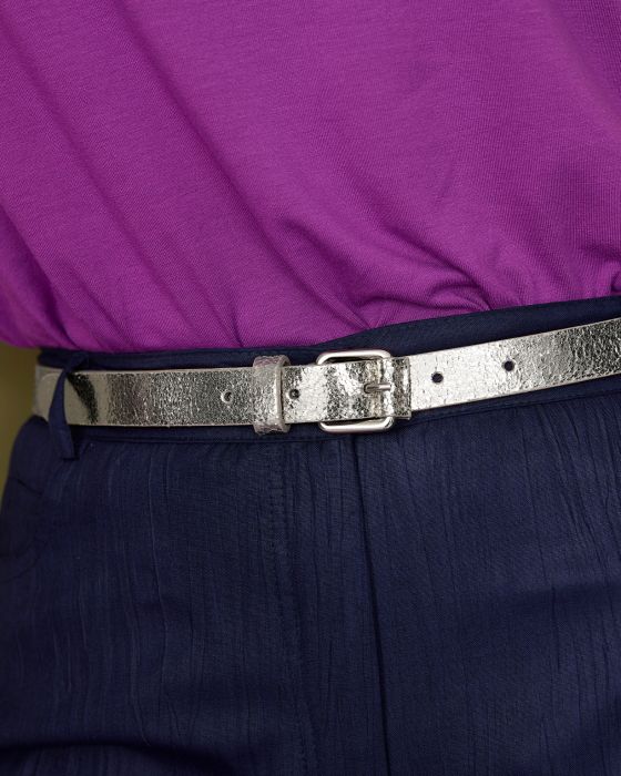 Ceinture fine en cuir