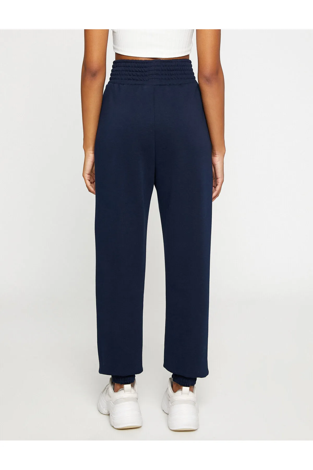 Koton  Jogger-Jogginghose mit hoher Taille und detaillierten Taschen