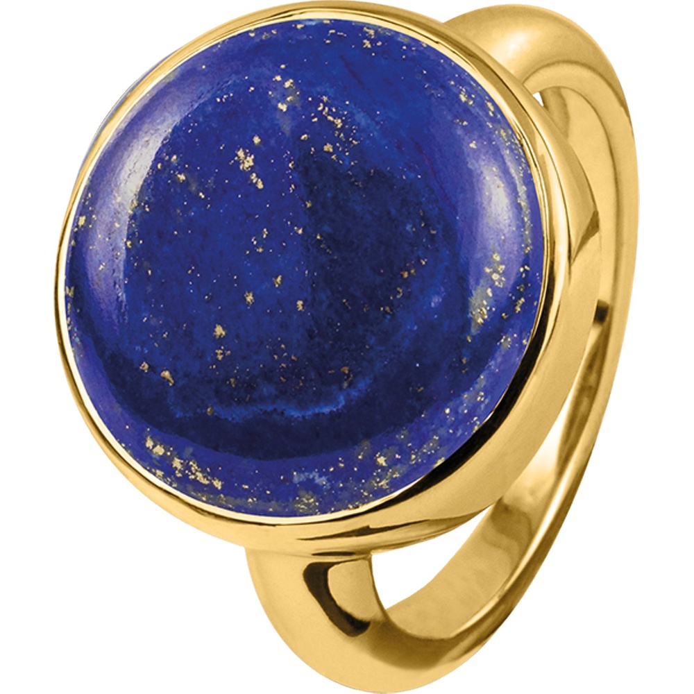Jacques Lemans Bague pour femme 925 Argent bleu Bague
