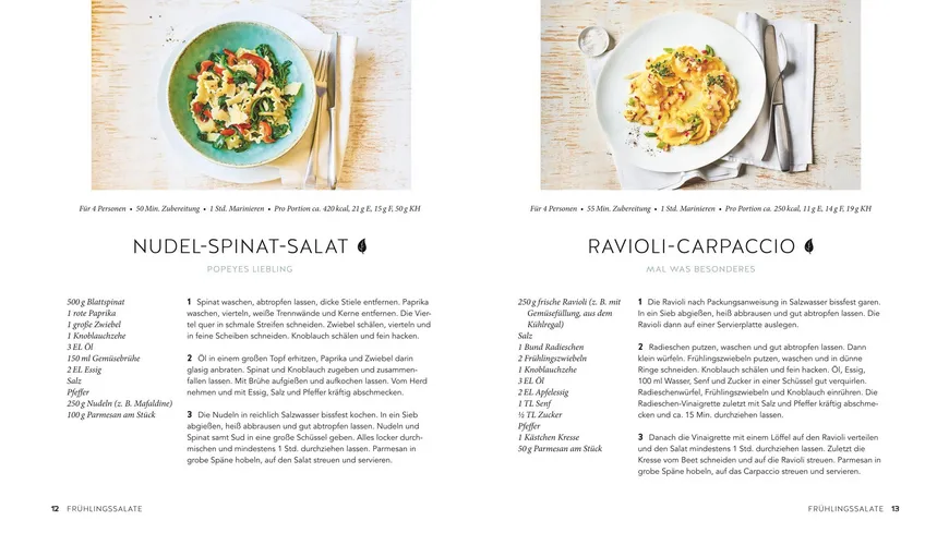1 Nudel – 40 Salate