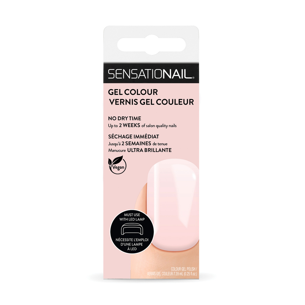 sensationail Vernis semi-permanent Babydoll Pink Vernis semi-permanent