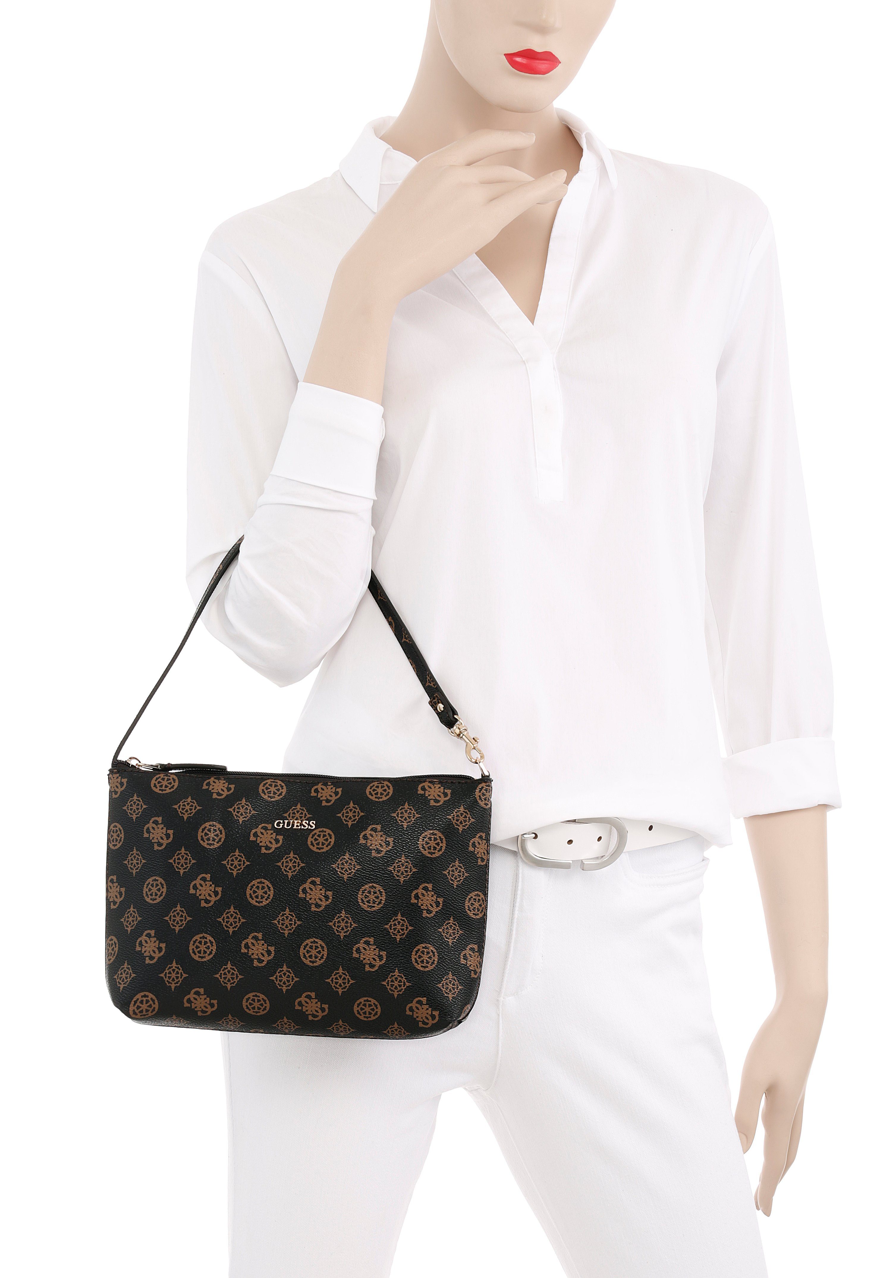 Guess Handtasche, mit herausnehmbarer Innentasche
