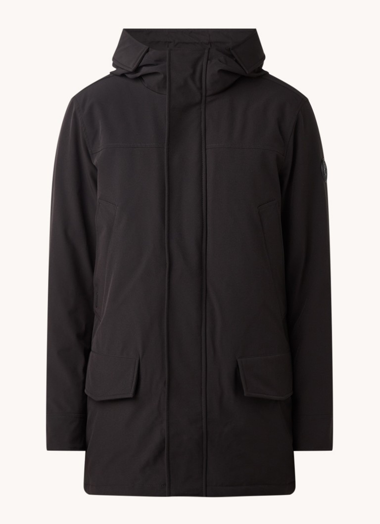 Parka trapuntato Airforce Snow con cappuccio