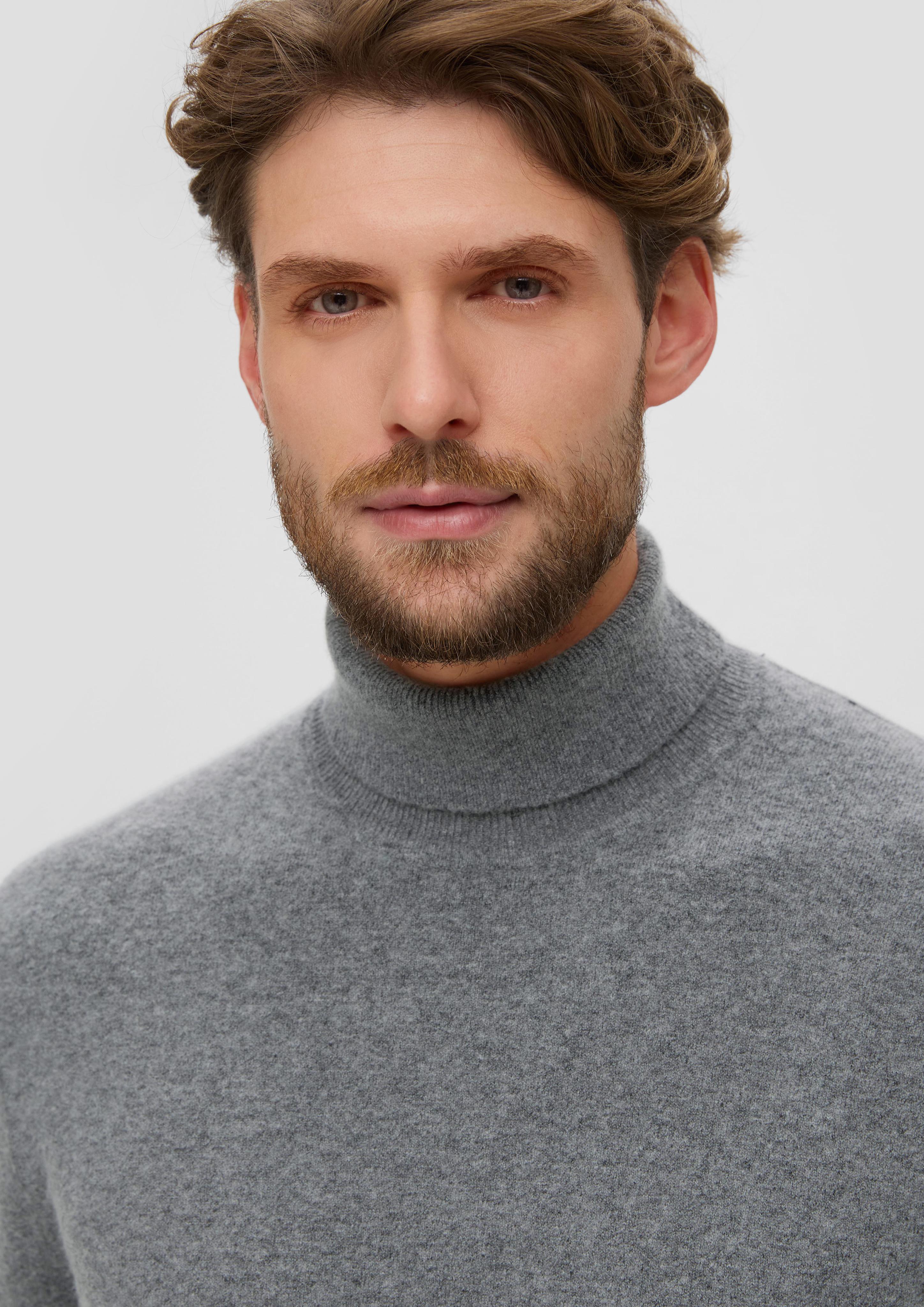 Strickpullover aus Wollmix  2137424-9730