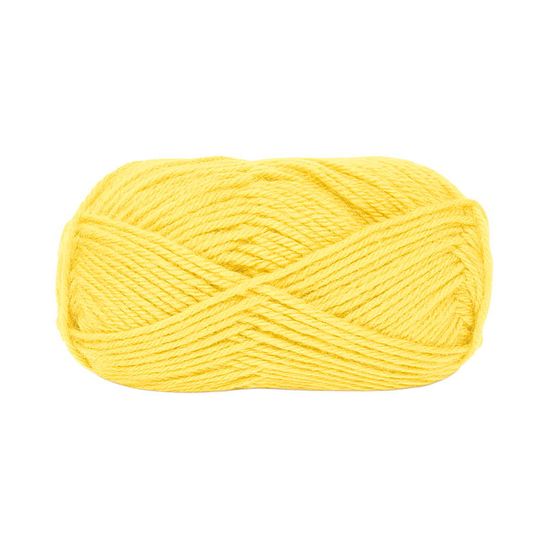 Superwash ullgarn gul