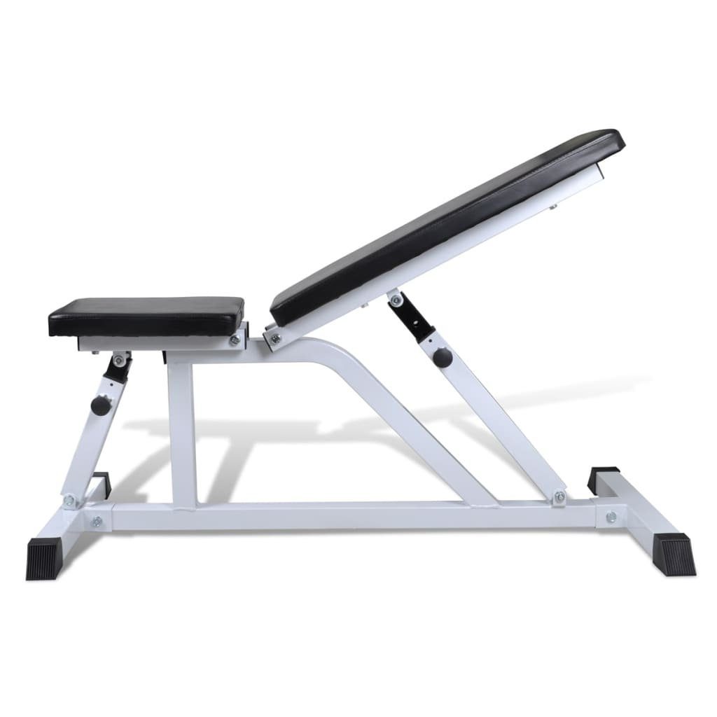 vidaXL Hantelbank Multi Hantelbank Traninigsbank Fitness Kraftstation