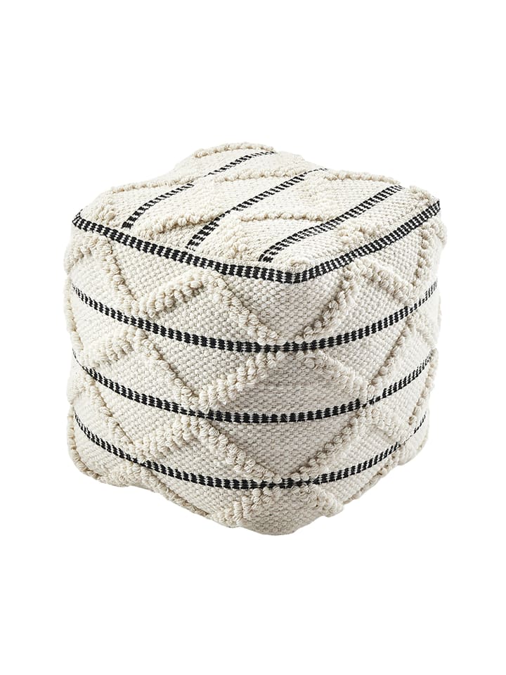 kobolo Pouf JAIPUR42 in Schwarz günstig kaufen onesize