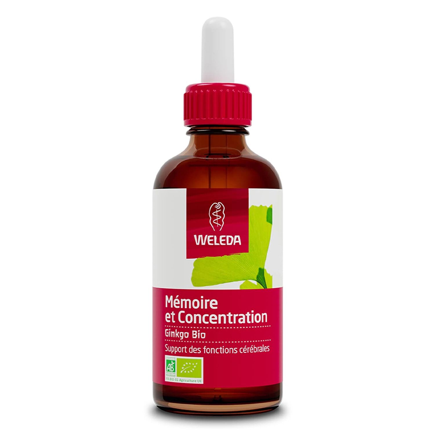 Weleda EPB® Ginkgo Bio Mémoire et Concentration - Complément Alimentaire Naturel - 60 ml