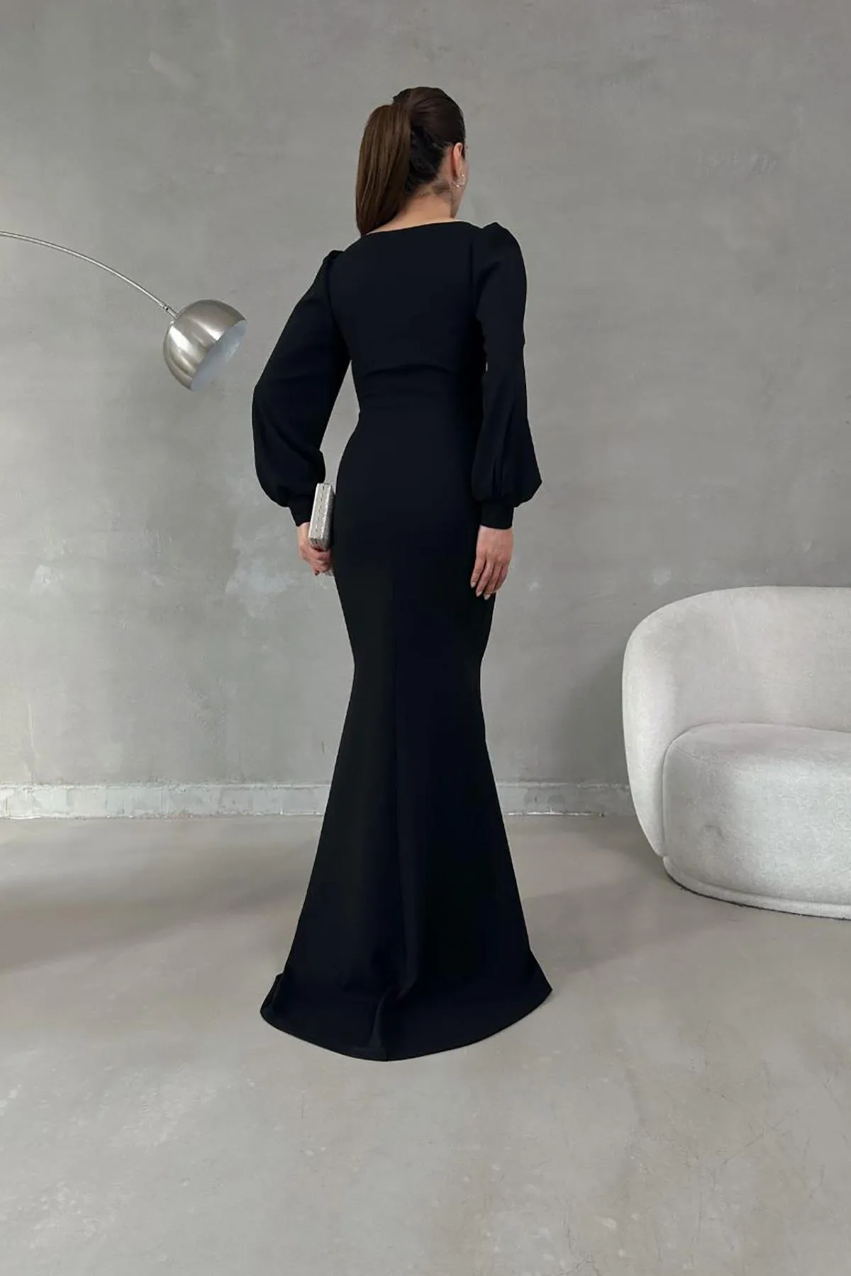 Deafox  Kleid - Schwarz - A-Linie