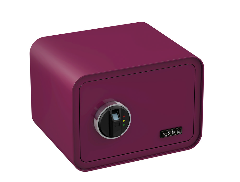 Basi mySafe 350 FP mit Fingerabdruckscanner, Beere