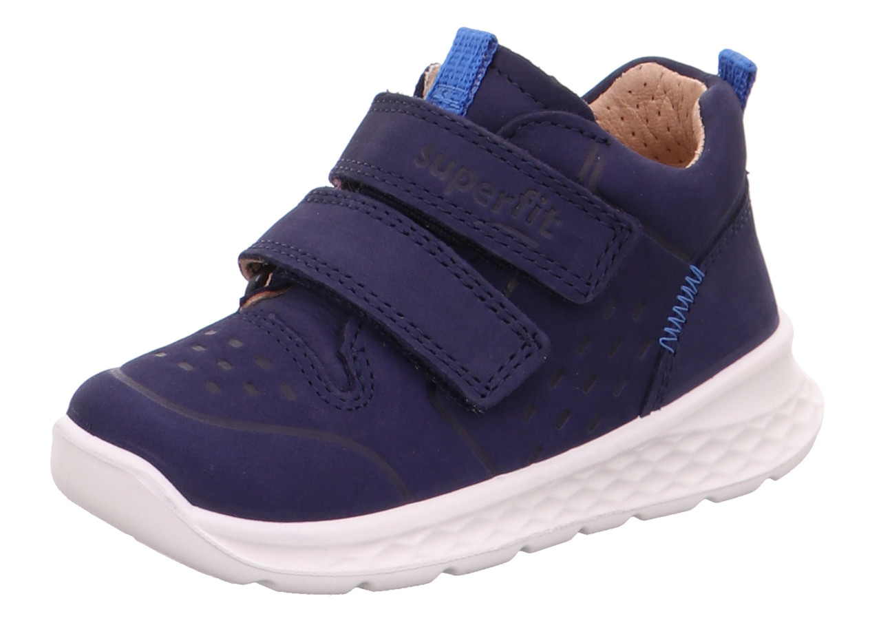 BREEZE - Blau Sneaker low mit Klettverschluss