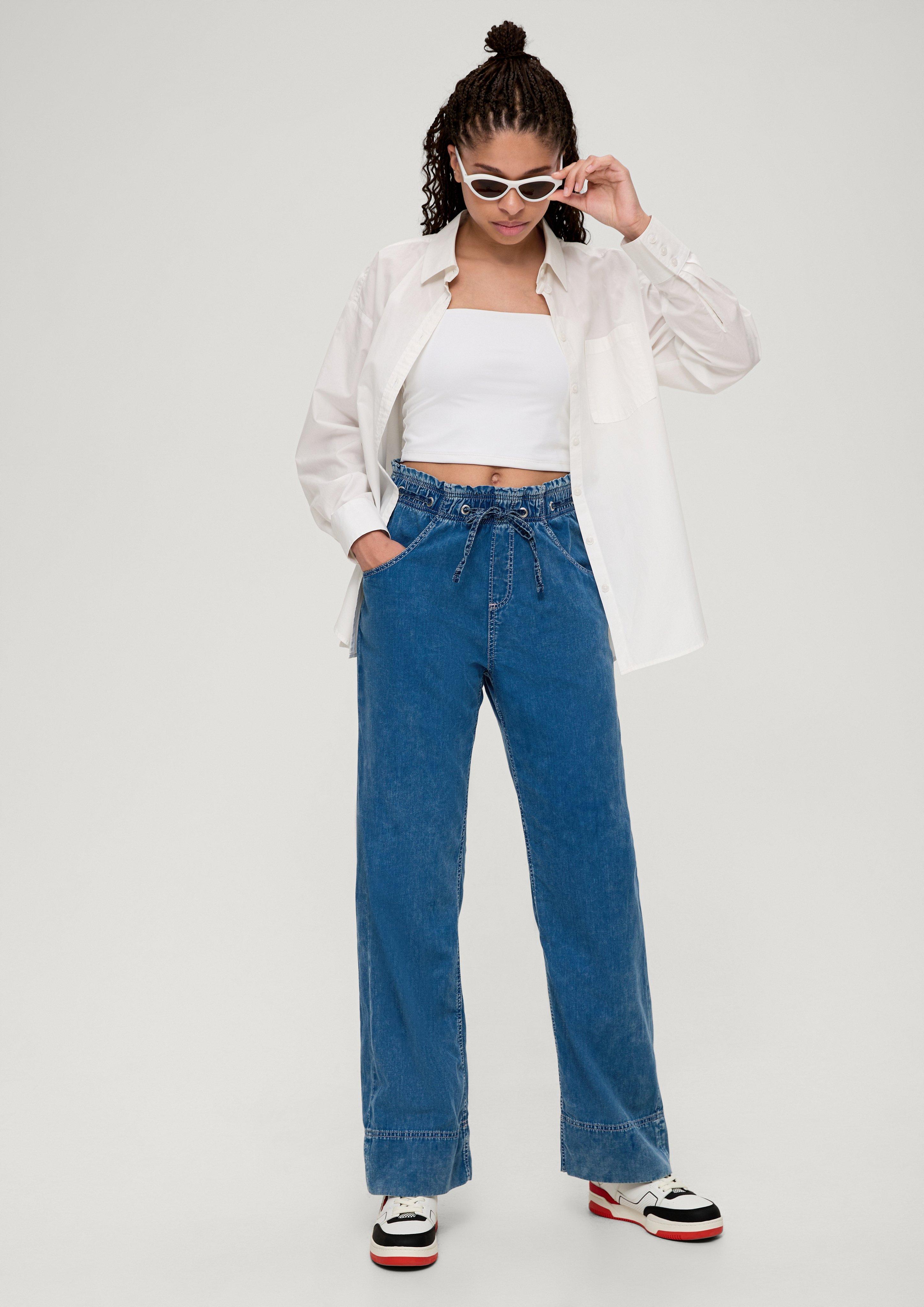 Jeans Catie / Slim Fit / Mid Rise / Wide Leg  2131137-55Y2