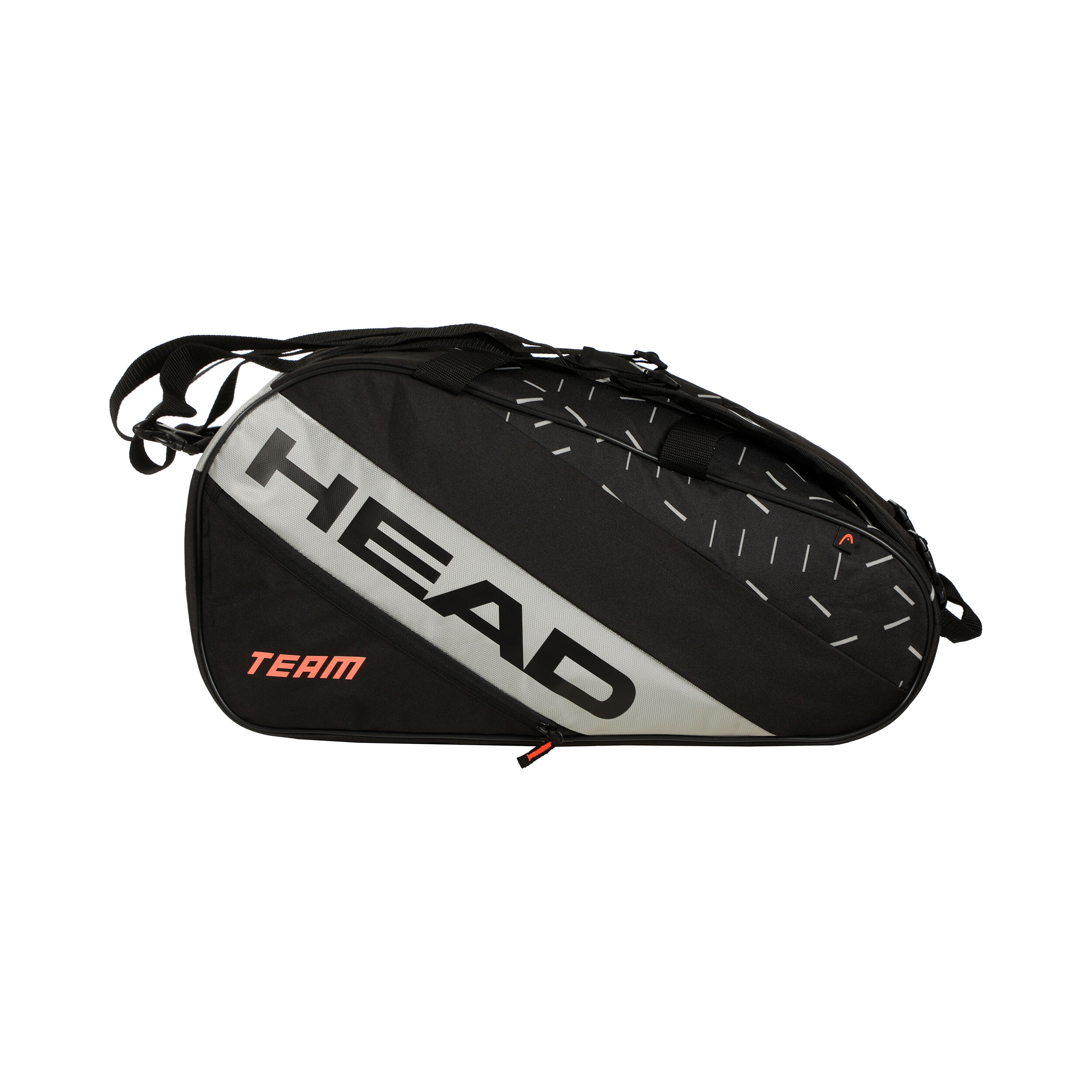 Team Padel Bag L Padelschlägertasche - Schwarz, Silber