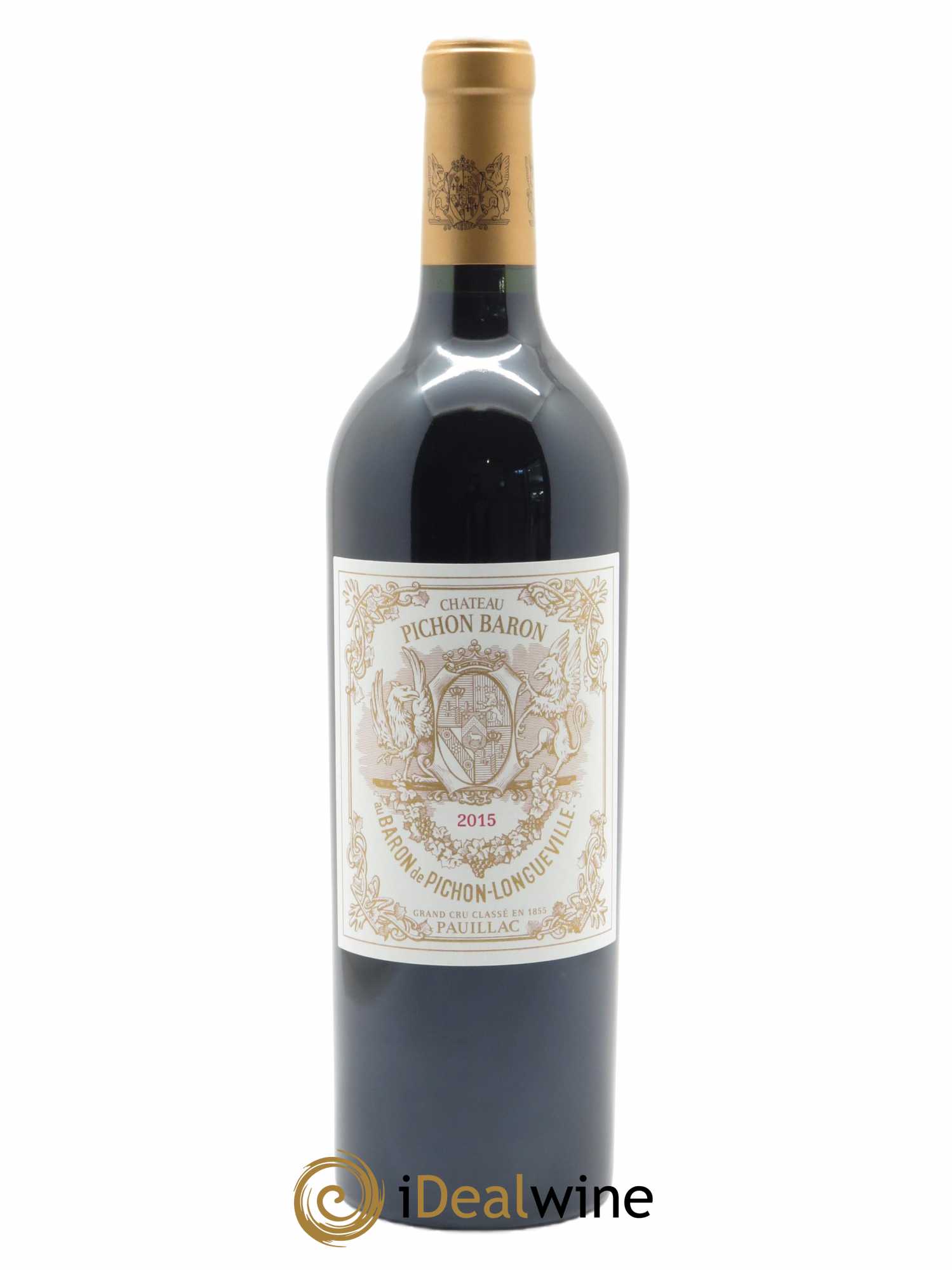 Pichon Longueville Baron 2ème Grand Cru Classé (CBO à partir de 6 bts) 2015 - Lot de 1 Bouteille