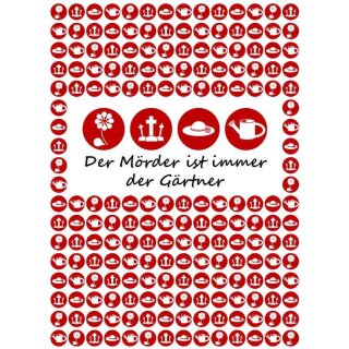 Krimi-Dinner Spiel - Der Mörder ist immer der Gärtner (DE)