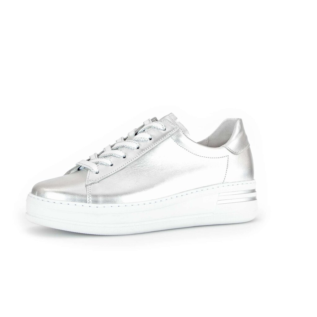 Gabor comfort Sneaker low silber