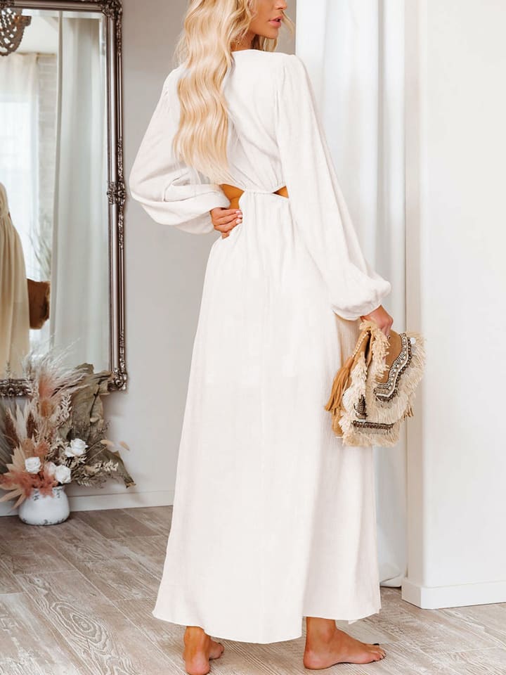 Milan Kiss Kleid in Creme günstig kaufen