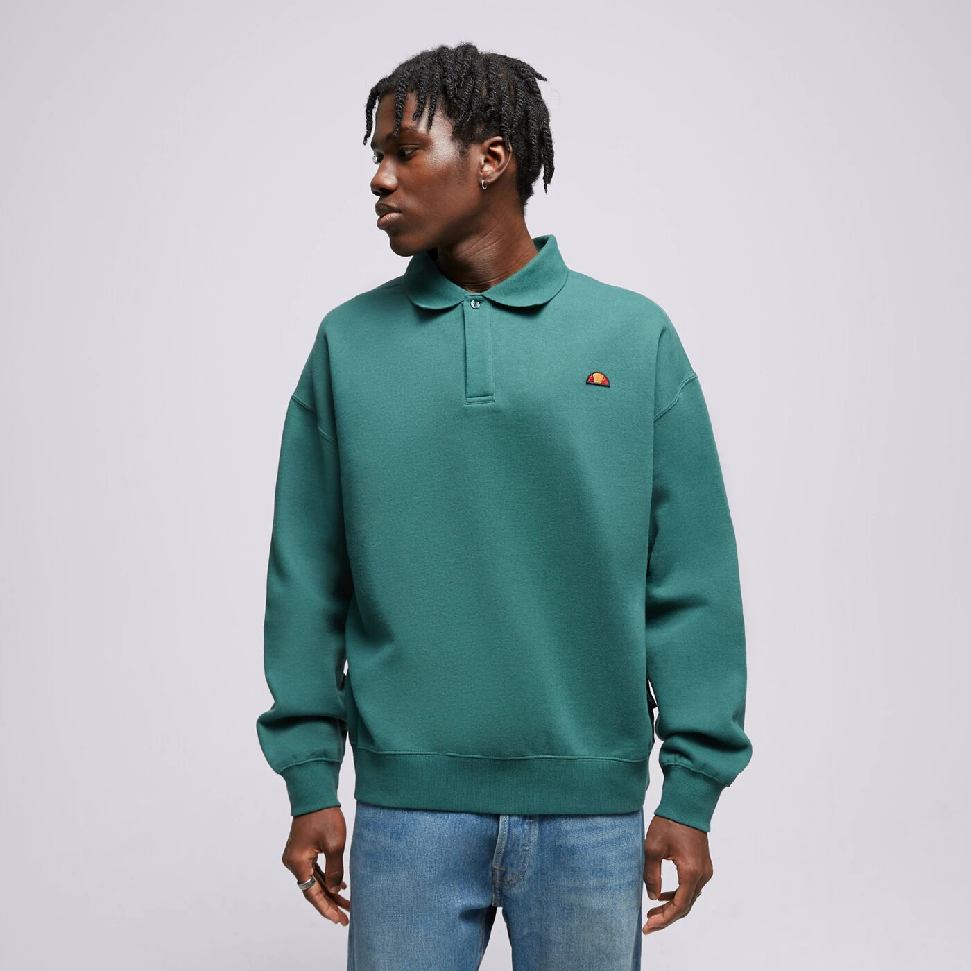 ELLESSE SWEATSHIRT ETONA SWEATSHIRT DGREEN Grün