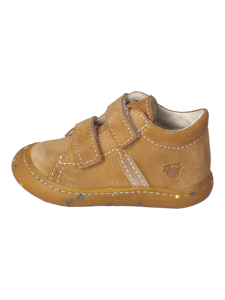 PEPINO Leder-Sneakers in Hellbraun günstig kaufen