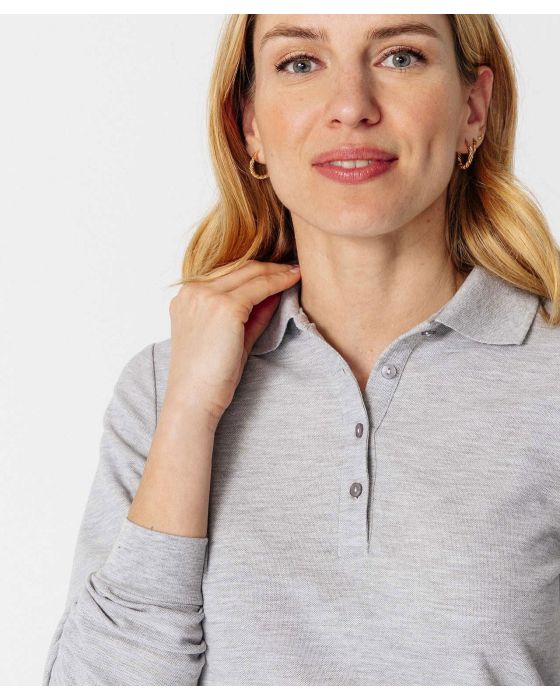Polo maille piquée