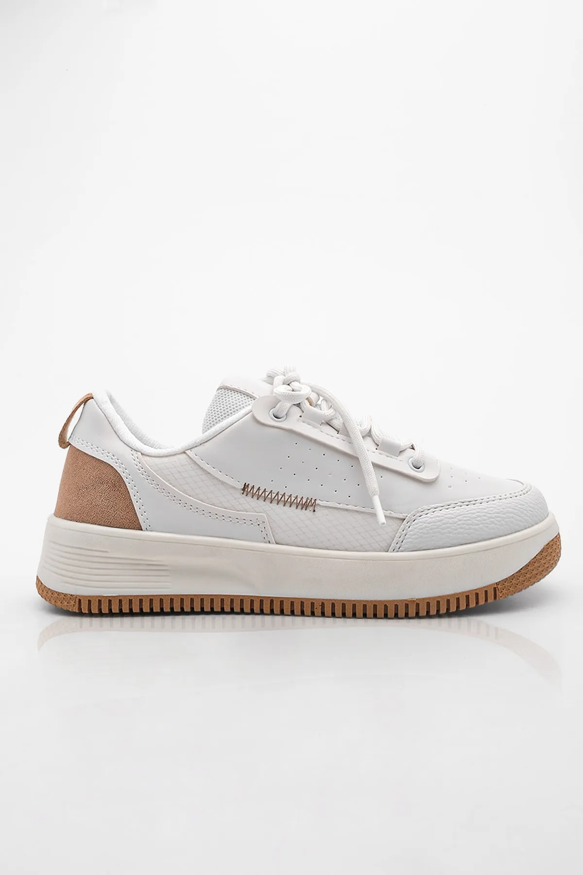 Marjin  Sneaker - Weiß - Flacher Absatz