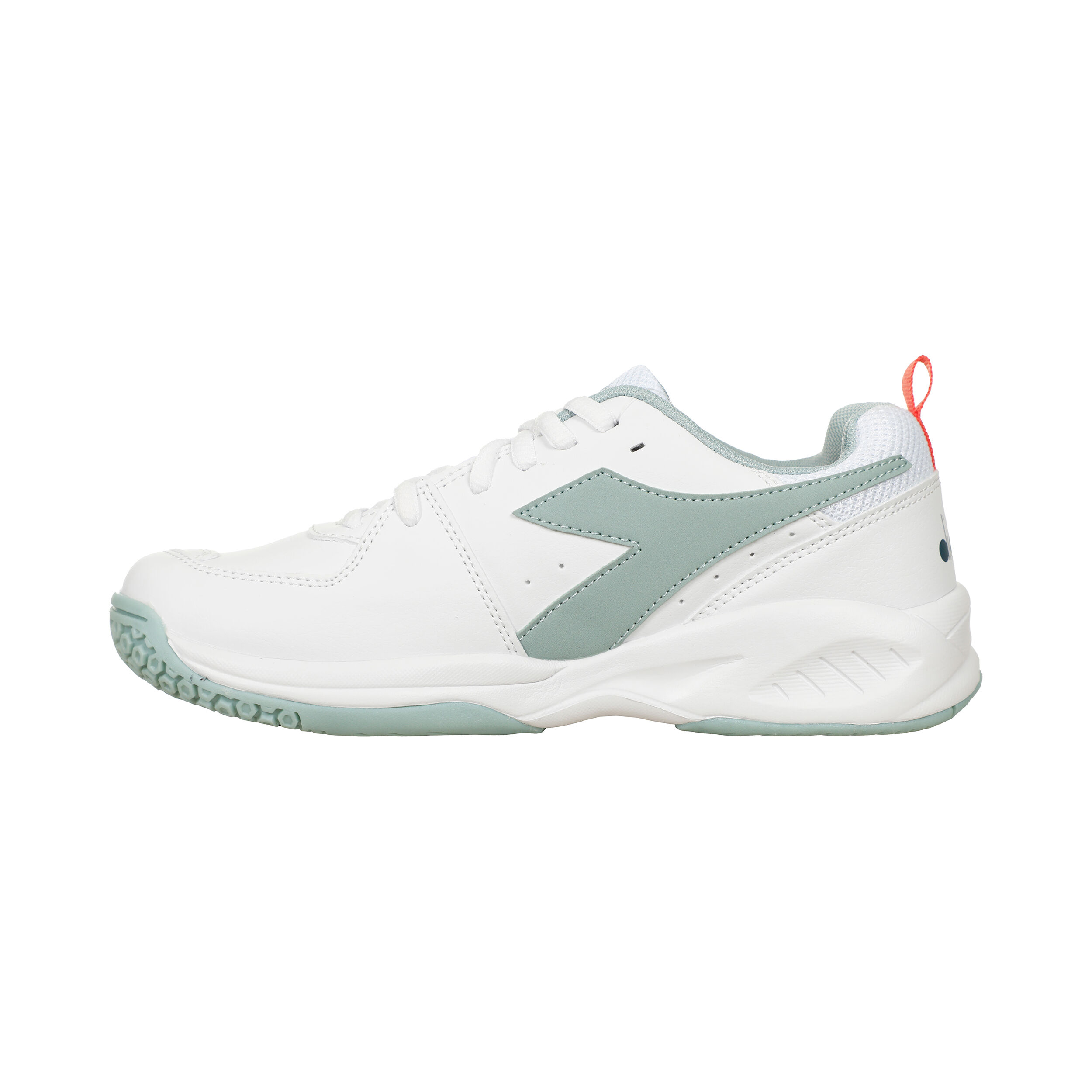 S. Challenge 5 Allcourtschuh Kinder - Weiß, Mint