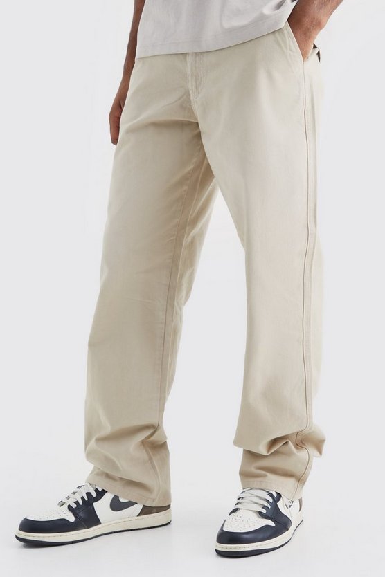 Tall lockere Chino-Hose