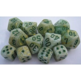 Marble Green w/dark green 36xW6 Set (Signature)