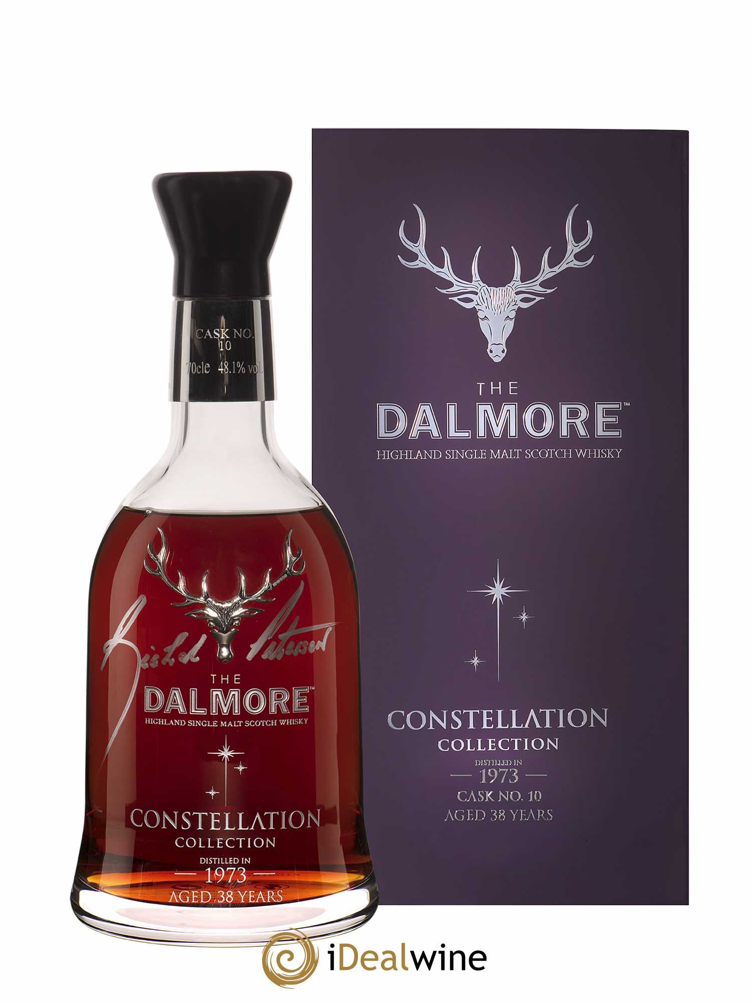Whisky Dalmore Constellation Cask 10 Signed By Richard Paterson  1973 - Lot de 1 Bouteille