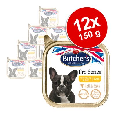 Butcher's ProSeries Zähne und Knochen 12 x 150 g