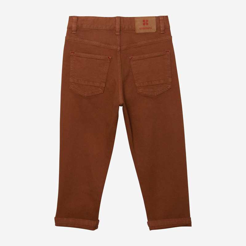 Pantalon garçon relaxed beige Catimini