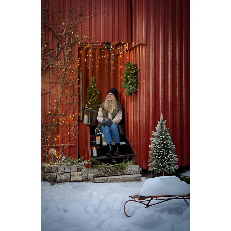 Home Dørkrans 60 cm 40 LED-lys, Rondane