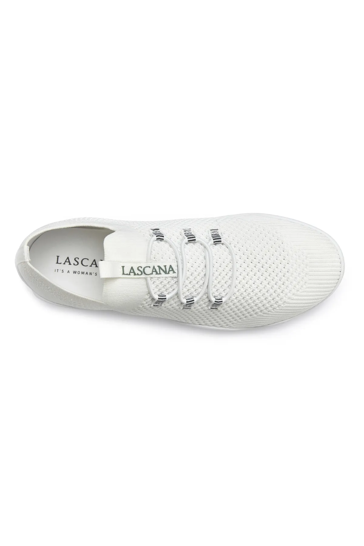 LASCANA  Sneaker - Weiß - Flacher Absatz