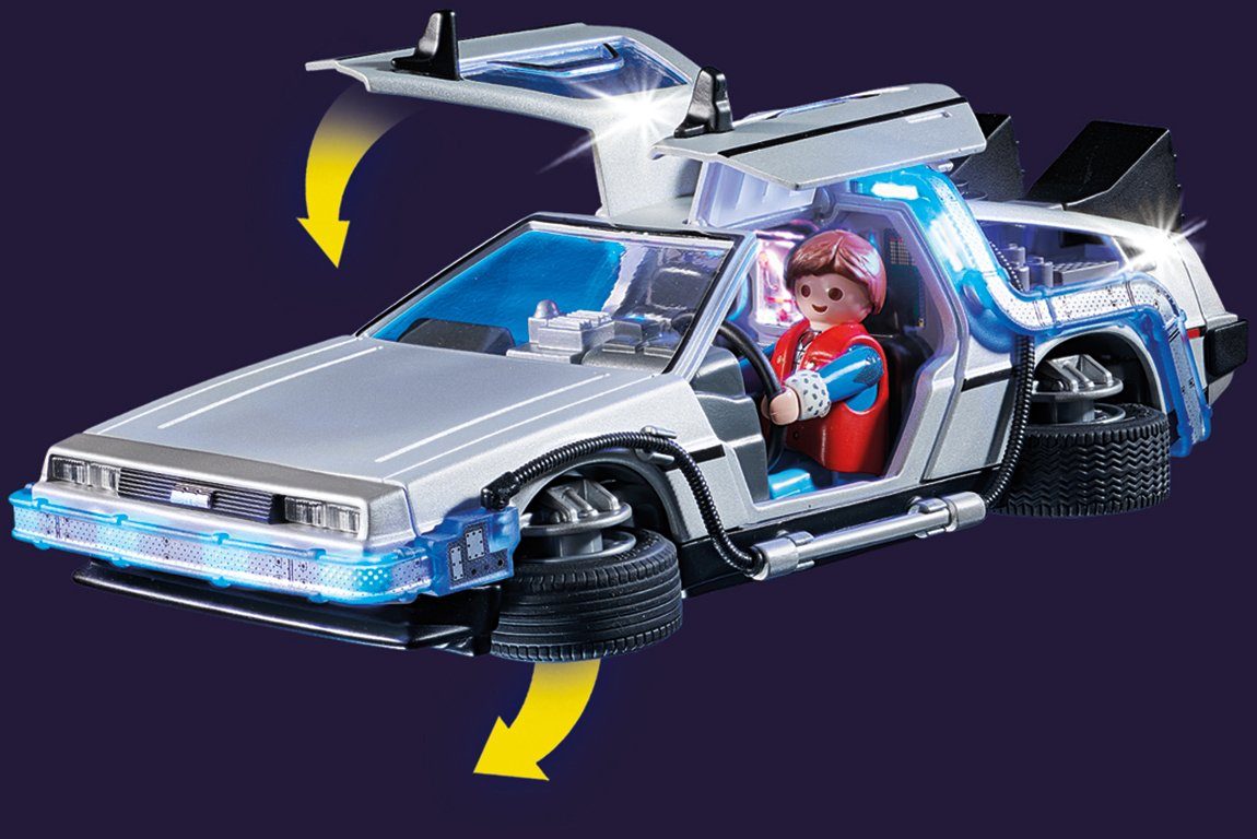 Playmobil® Konstruktions-Spielset Back to the Future DeLorean (70317),Playmobil Back to the Future, (64 St), Made in Germany