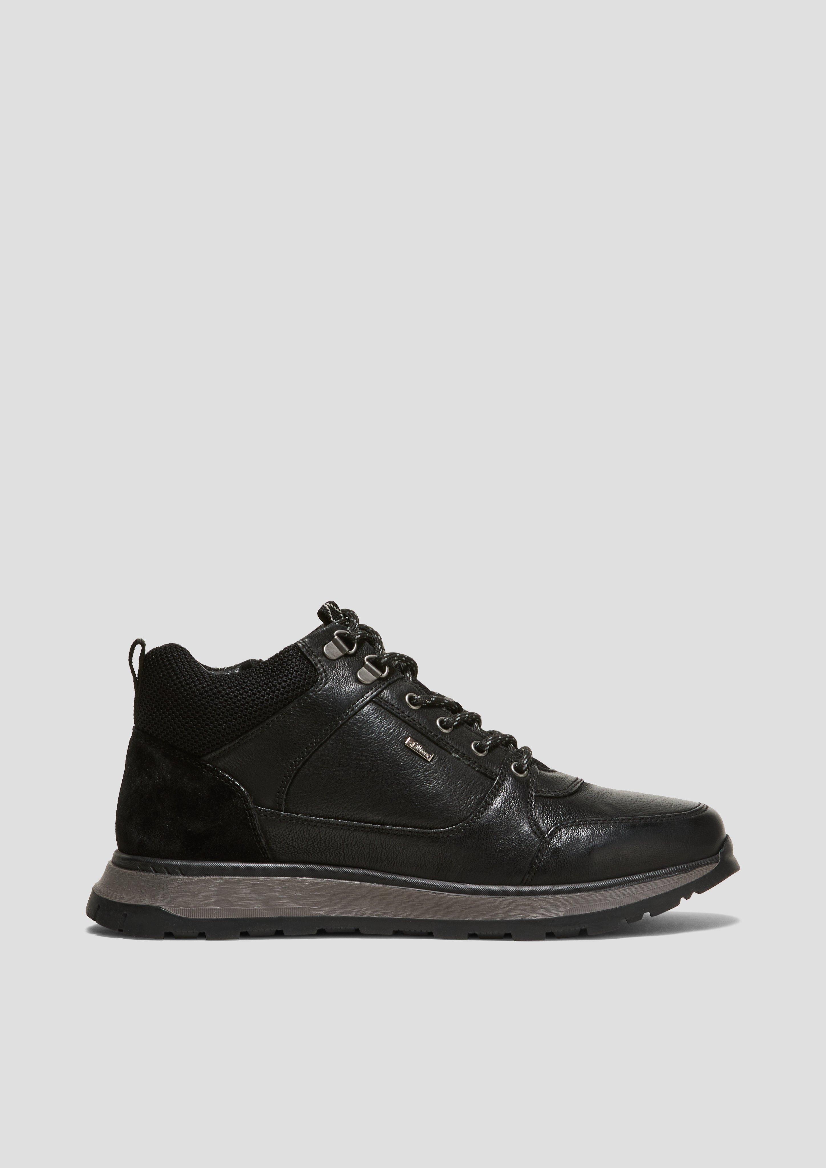 Echtleder-Stiefel in Sneaker-Optik  6008621-001
