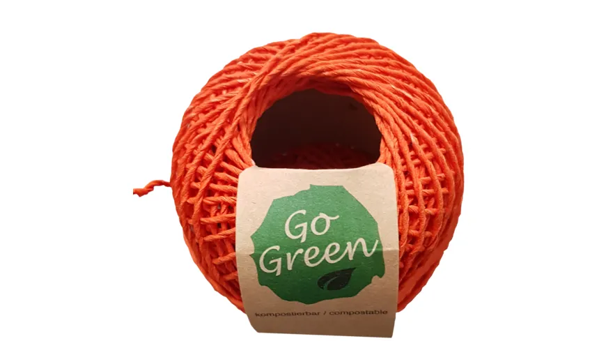 TRUBA GoGreen Cordonett Natur orange 20 m