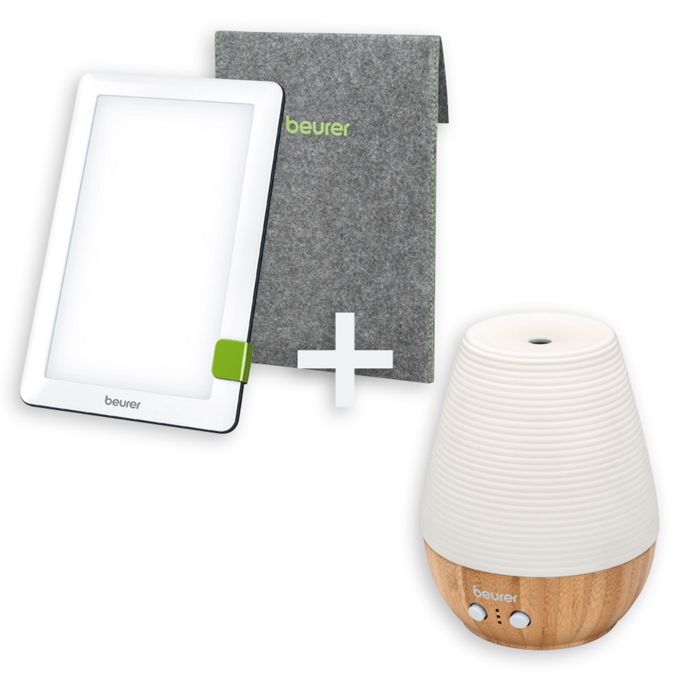 Beurer Tageslichtlampe TL 30 & Aroma Diffuser LA 40-Wellness-Licht und Aroma zu Hause