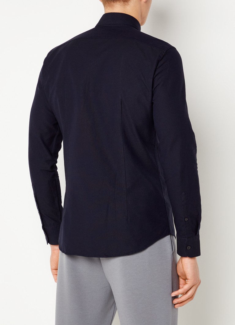 Cămașă Reiss Greenwich slim-fit cu buzunar la piept