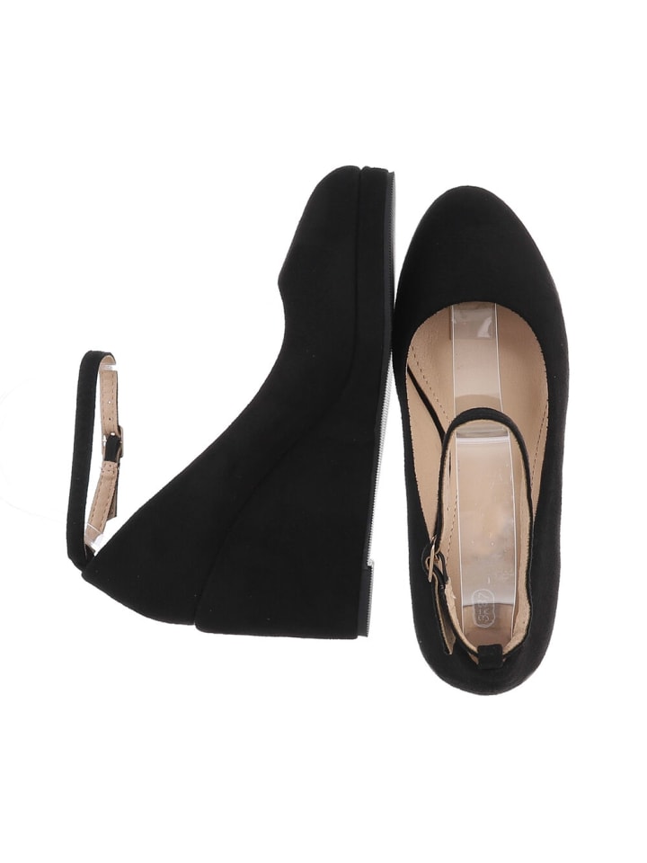 Ital-Design Pump in Schwarz und Silber günstig kaufen